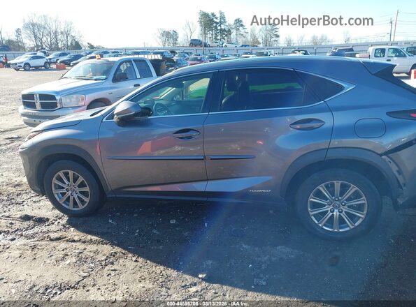 JTJBJRBZ4J2076443 2018 LEXUS NX 300H Серый Панорамный вид салона 360°