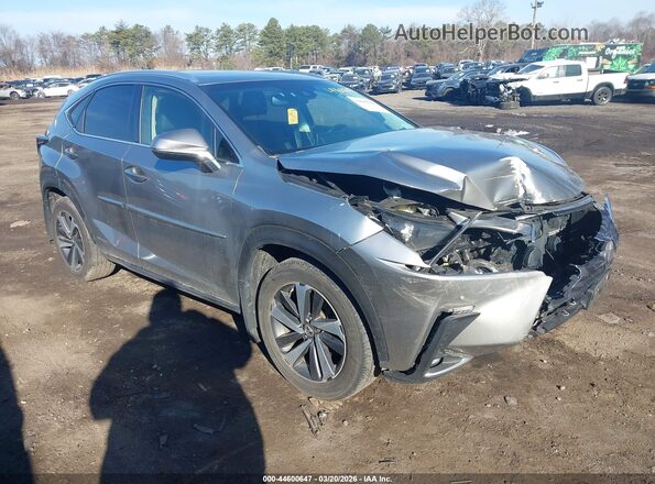 JTJBJRBZXJ2093053 2018 LEXUS NX 300H Silver Delantero derecho