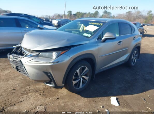 JTJBJRBZXJ2093053 2018 LEXUS NX 300H Silver Vista tres cuartos delantera izquierda