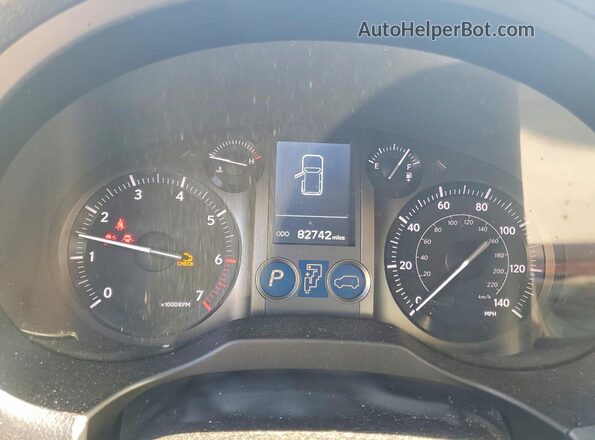 JTJBM7FX2J5189732 2018 LEXUS GX Серебряный Вид щитка приборов