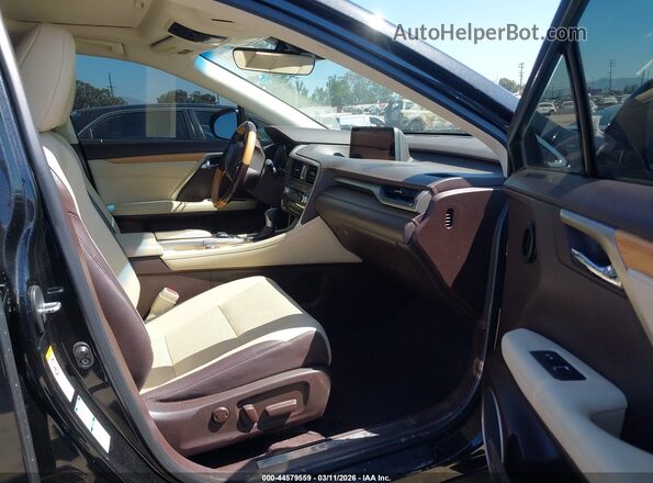 JTJBZMCA2G2012091 2016 LEXUS RX 350 Black Front interior view