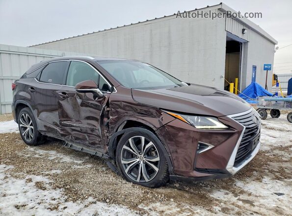 JTJBZMCA6G2005984 2016 LEXUS RX Коричневый Передняя правая четверть