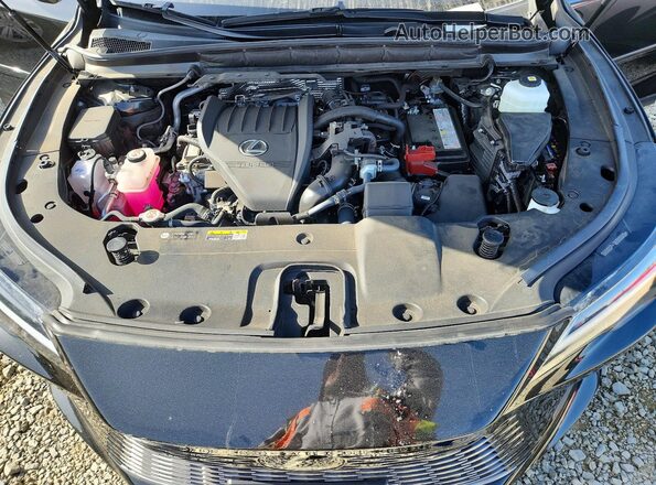 JTJCHMAA3P2003653 2023 LEXUS RX Black Vista del compartimento del motor