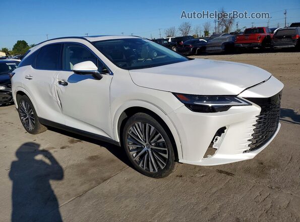 JTJCHMAA4R2014700 2024 LEXUS RX Белый Передняя правая четверть