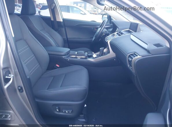 JTJDARBZ4L2166588 2020 LEXUS NX 300 Серый Вид салона спереди