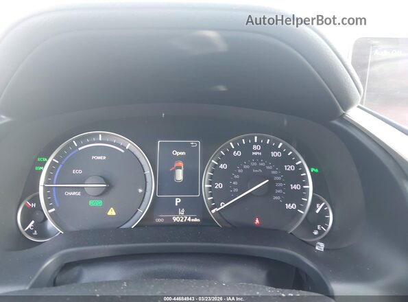 JTJDGKCA1J2002193 2018 LEXUS RX 450HL Silver უკანა სავარძლების ხედი
