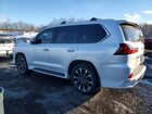 2021 Lexus Lx 570 Three-row Белый vin: JTJDY7AX3M4354718