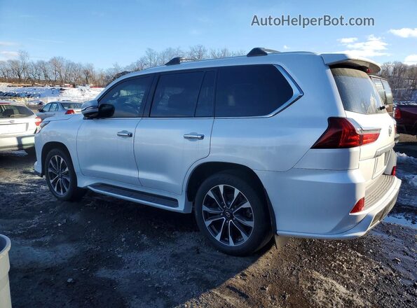 JTJDY7AX3M4354718 2021 LEXUS LX Белый Задняя левая четверть