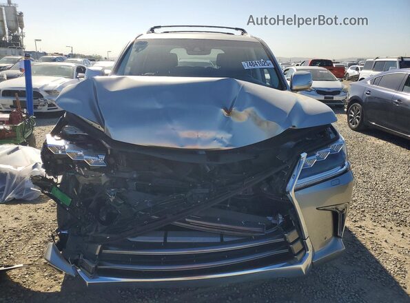 JTJDY7AX4M4334753 2021 LEXUS LX Серебряный Вид спереди