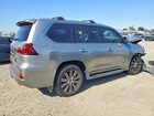 2021 Lexus Lx 570 Серебряный vin: JTJDY7AX4M4334753