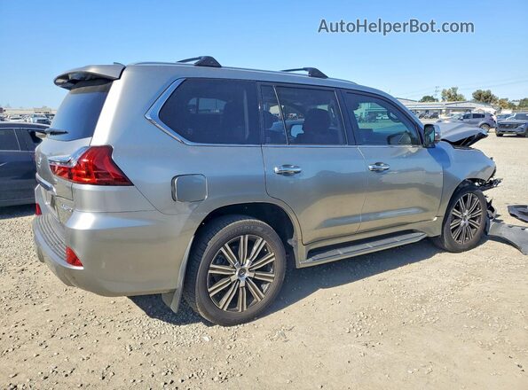 JTJDY7AX4M4334753 2021 LEXUS LX Серебряный Задняя правая четверть