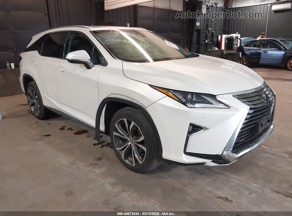 JTJDZKCA0J2000462 2018 LEXUS RX 350L Белый Передняя правая четверть