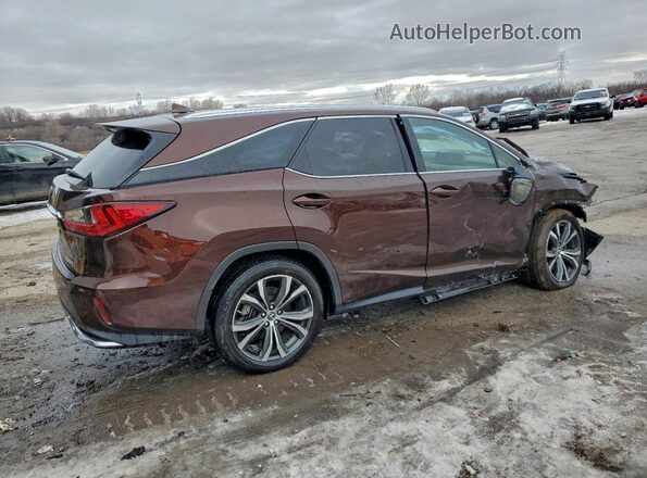 JTJDZKCA0K2016176 2019 LEXUS RX Коричневый Задняя правая четверть