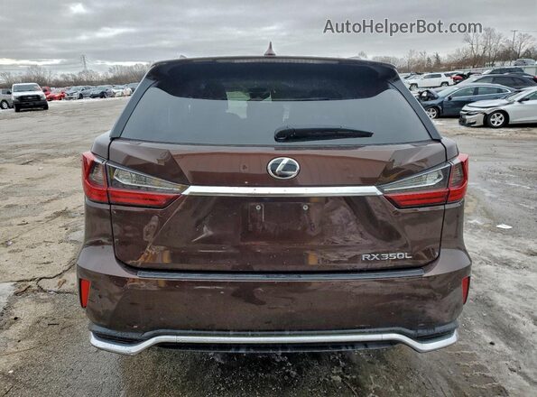JTJDZKCA0K2016176 2019 LEXUS RX Коричневый Вид сзади