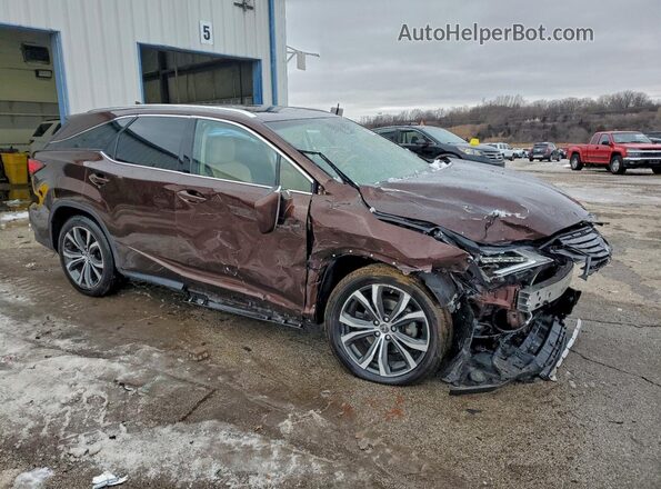 JTJDZKCA0K2016176 2019 LEXUS RX Коричневый Передняя правая четверть