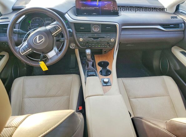 JTJDZKCA3K2017743 2019 LEXUS RX White Widok deski rozdzielczej