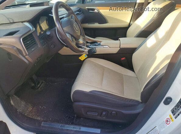 JTJDZKCA3K2017743 2019 LEXUS RX White Widok wnętrza z przodu