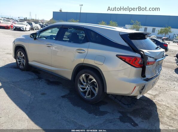 JTJDZKCA7J2011197 2018 LEXUS RX 350L Золотой Задняя левая четверть
