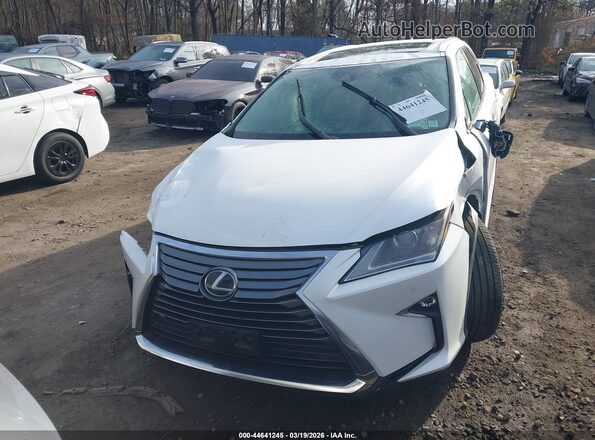 JTJDZKCA7K2016627 2019 LEXUS RX 350L White Vista del cuadro de instrumentos