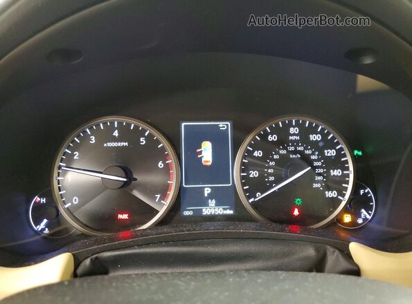 JTJGARDZ0L2218308 2020 LEXUS NX Белый Вид щитка приборов