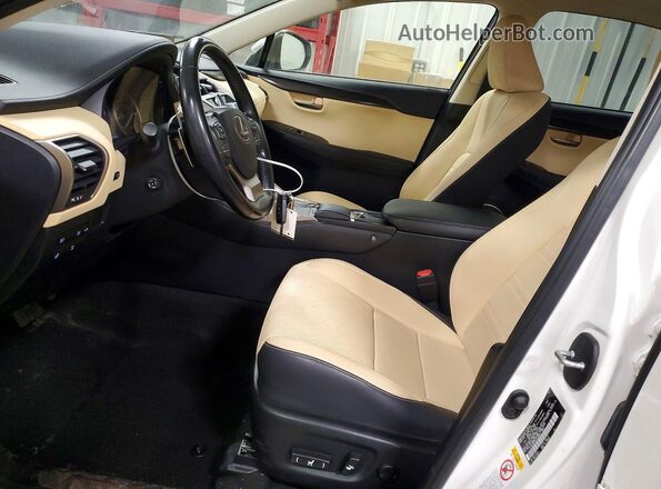 JTJGARDZ0L2218308 2020 LEXUS NX Белый Вид салона спереди