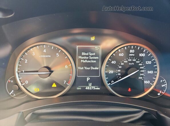JTJGARDZ1L5011697 2020 LEXUS NX300 Black Instrument cluster view