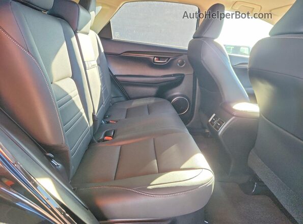 JTJGARDZ1L5011697 2020 LEXUS NX300 Black Rear interior view