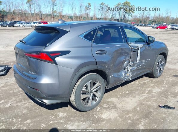 JTJGARDZ2L2220643 2020 LEXUS NX 300 Gray Tył prawy