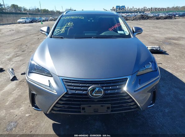 JTJGARDZ2L2220643 2020 LEXUS NX 300 Gray Widok zestawu wskaźników