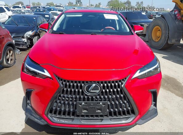 JTJGGCEZ8N2004146 2022 LEXUS NX 350 Red Вид спереду