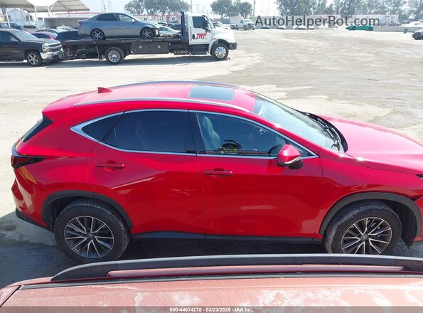 JTJGGCEZ8N2004146 2022 LEXUS NX 350 Red Вид задньої частини салону