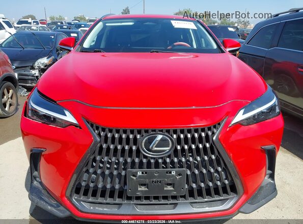 JTJGGCEZ8N2004146 2022 LEXUS NX 350 Red Вид щитка приладів