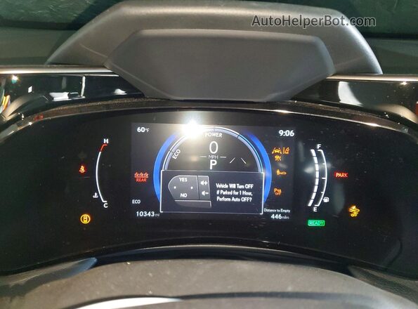JTJGKCEZ2S5038642 2025 LEXUS NX Белый Вид щитка приборов