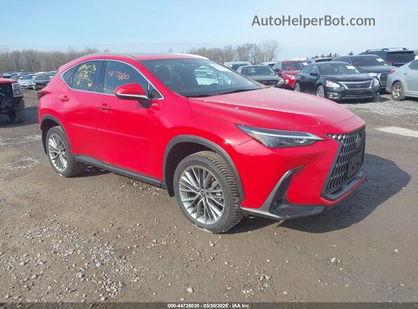 JTJGKCEZ7N2003147 2022 LEXUS NX 350H Красный Передняя правая четверть