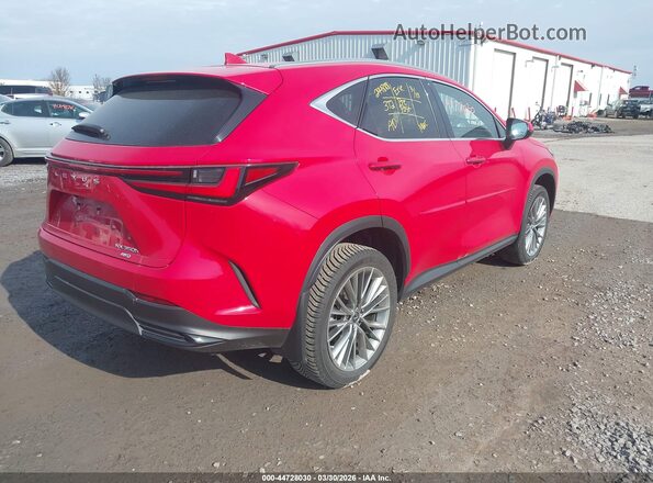JTJGKCEZ7N2003147 2022 LEXUS NX 350H Красный Задняя правая четверть