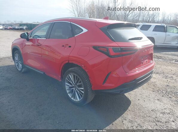 JTJGKCEZ7N2003147 2022 LEXUS NX 350H Красный Задняя левая четверть