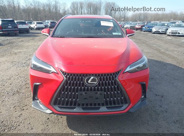 JTJGKCEZ7N2003147 2022 LEXUS NX 350H Красный Вид щитка приборов