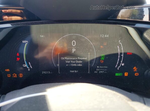 JTJHKCFZXN2008989 2022 LEXUS NX Charcoal Widok zestawu wskaźników