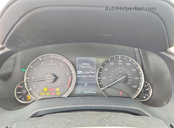 JTJHZMDA1M2053445 2021 LEXUS RX Серебряный Вид щитка приборов