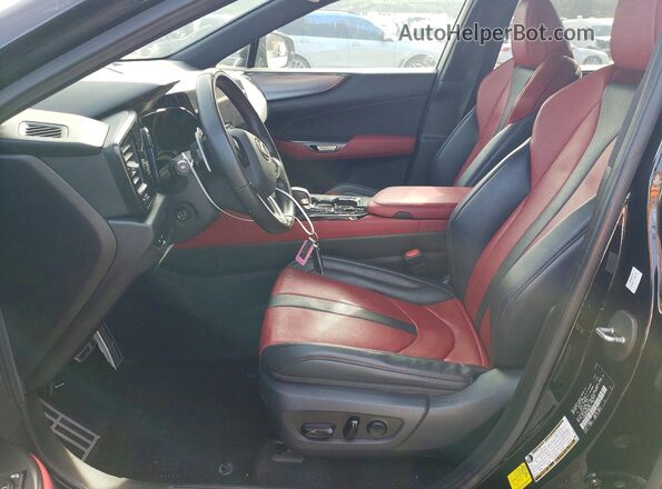 JTJKGCEZ2P5005076 2023 LEXUS NX Черный Вид салона спереди