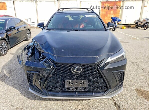JTJKGCEZ2P5005076 2023 LEXUS NX Черный Вид спереди