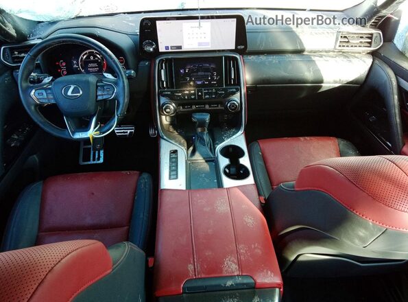 JTJMB7CX2R4060426 2024 LEXUS LX White Widok deski rozdzielczej