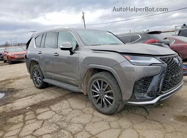 JTJMB7CX3R4066705 2024 LEXUS LX Gray Przód prawy