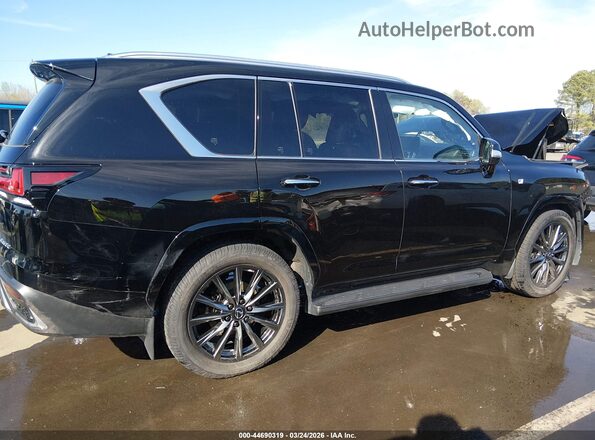 JTJMB7CX6R4042110 2024 LEXUS LX 600 Black Widok wnętrza z tyłu