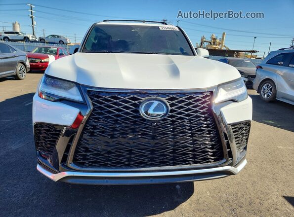 JTJMB7CX7S4075672 2025 LEXUS LX White Դիմացի տեսք