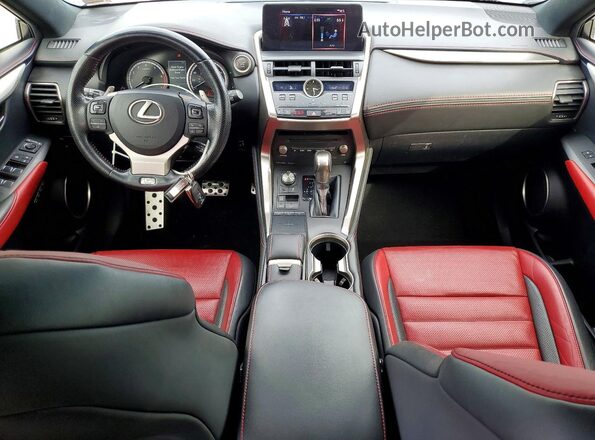 JTJSARBZ0L2158351 2020 LEXUS NX Gray Առջևի վահանակի տեսք