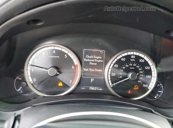 JTJSARBZ0L2158351 2020 LEXUS NX Gray Սարքավորումների վահանակի տեսք