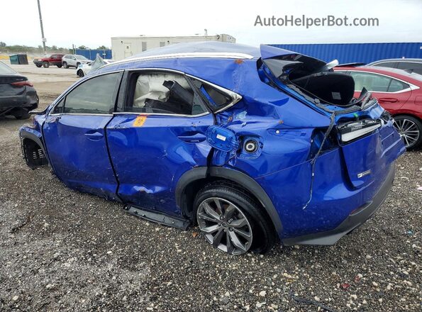 JTJSARBZ3M2193161 2021 LEXUS NX Blue Rear left