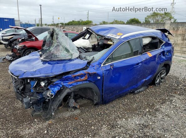 JTJSARBZ3M2193161 2021 LEXUS NX Blue Front left