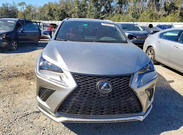 JTJSARBZ9M2200498 2021 LEXUS NX Gray Դիմացի տեսք